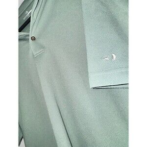 Golf Polo Shirt Men's Size L Green Golf Performance Short Sleeve